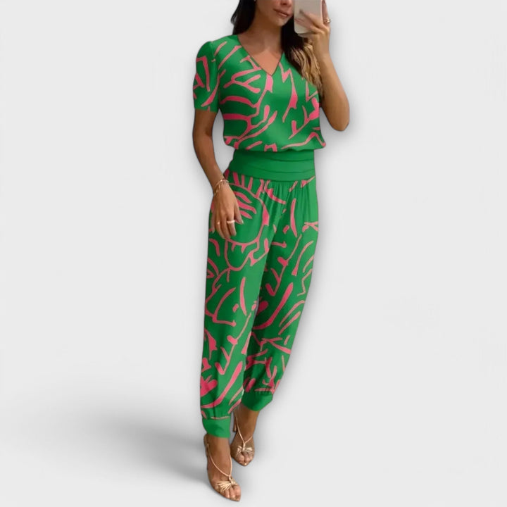 Juliette - Ensemble élégant de haut et de pantalon