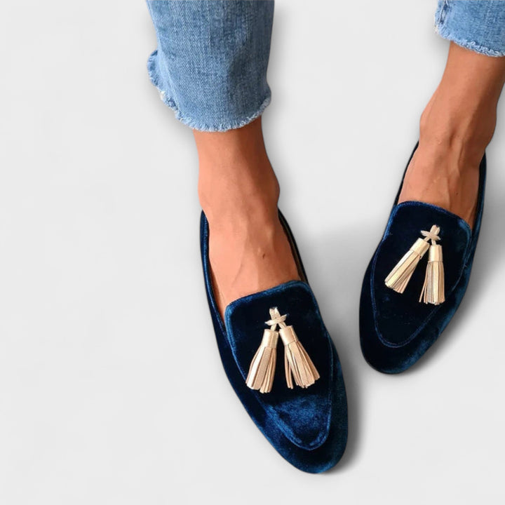 Ariane | Mocassins d'inspiration vintage avec franges