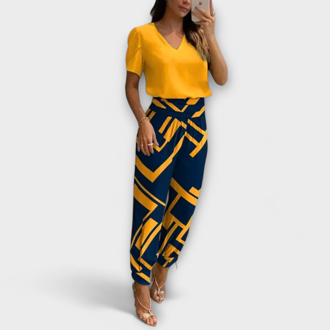 Juliette - Ensemble élégant de haut et de pantalon