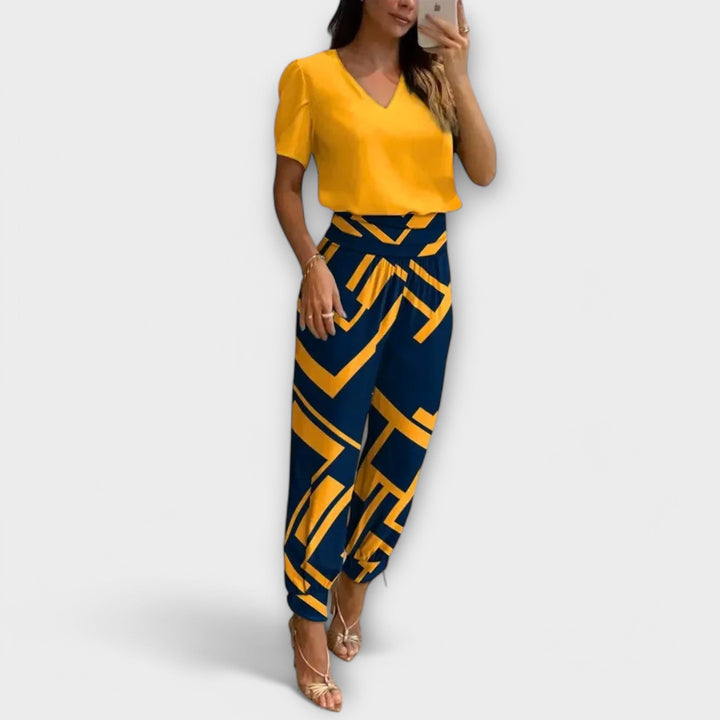 Juliette - Ensemble élégant de haut et de pantalon