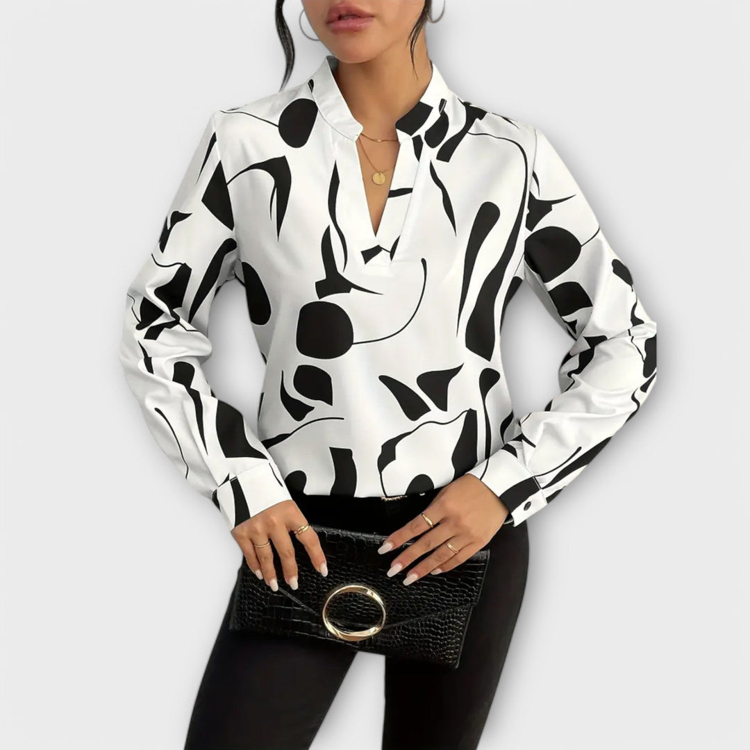 Mélisande | Blouse Élégante à Manches Longues