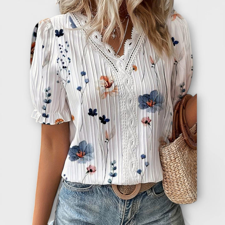 Alizée | Blouse à Col V