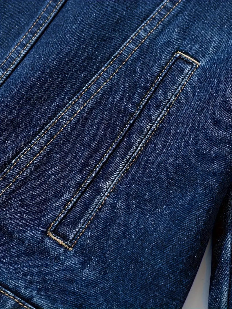 Cyrielle - Veste en Denim Classique