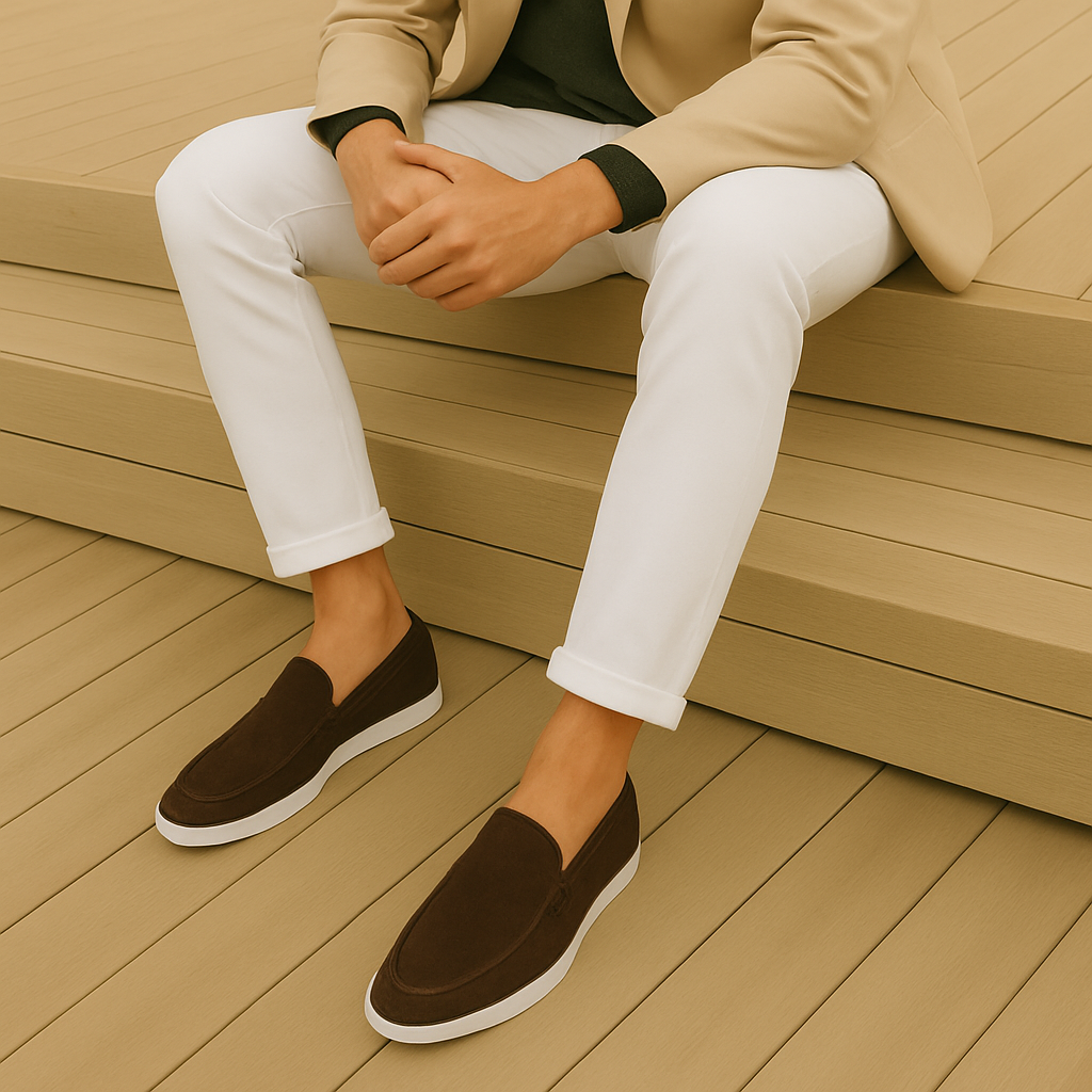 Léandre - Mocassins en Suède
