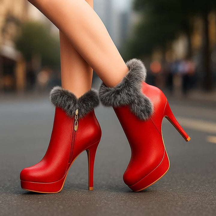 Séverine | Bottes à Talons Chaleureuses