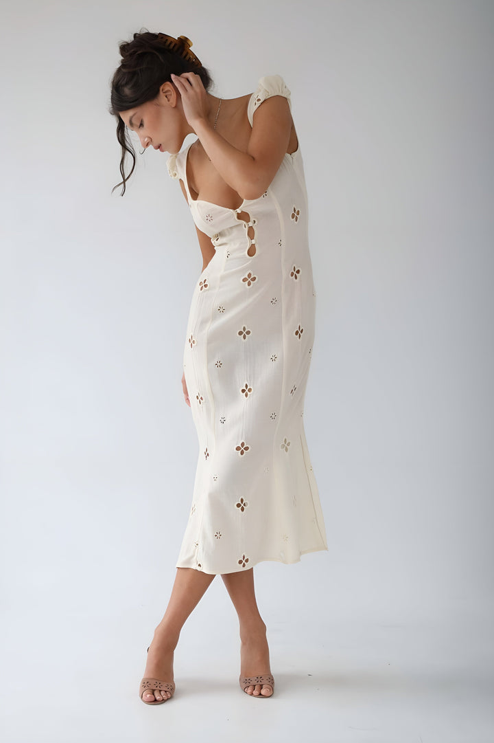 Prisca | Robe Midi Vintage