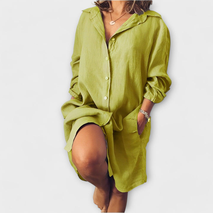 Xavière | Blouse en Lin Décontractée