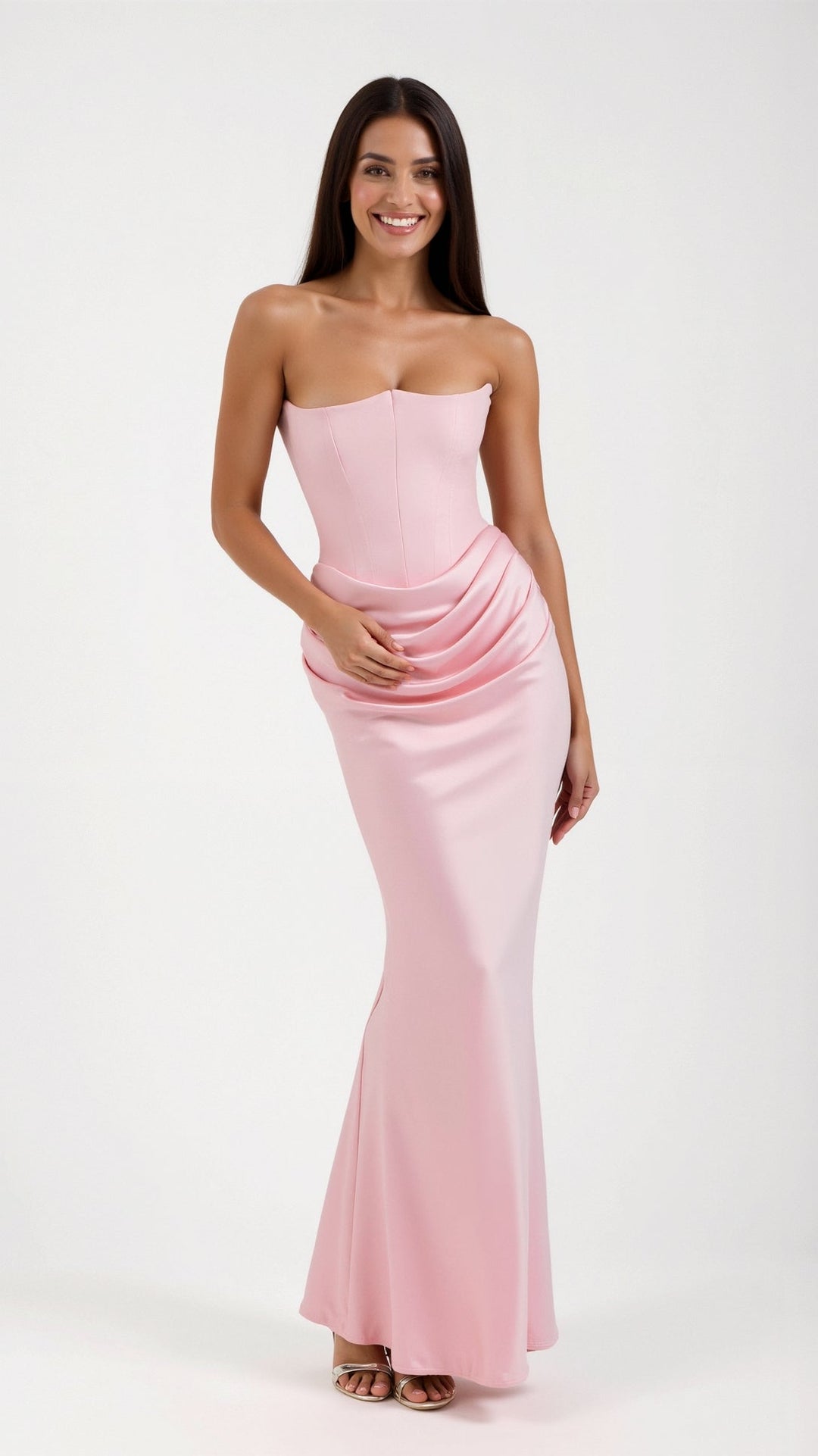 Ursule | Robe Longue avec Corsage