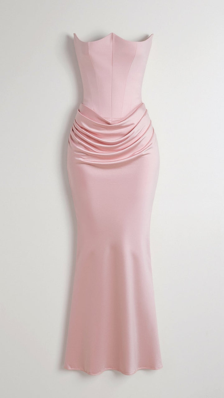 Ursule | Robe Longue avec Corsage