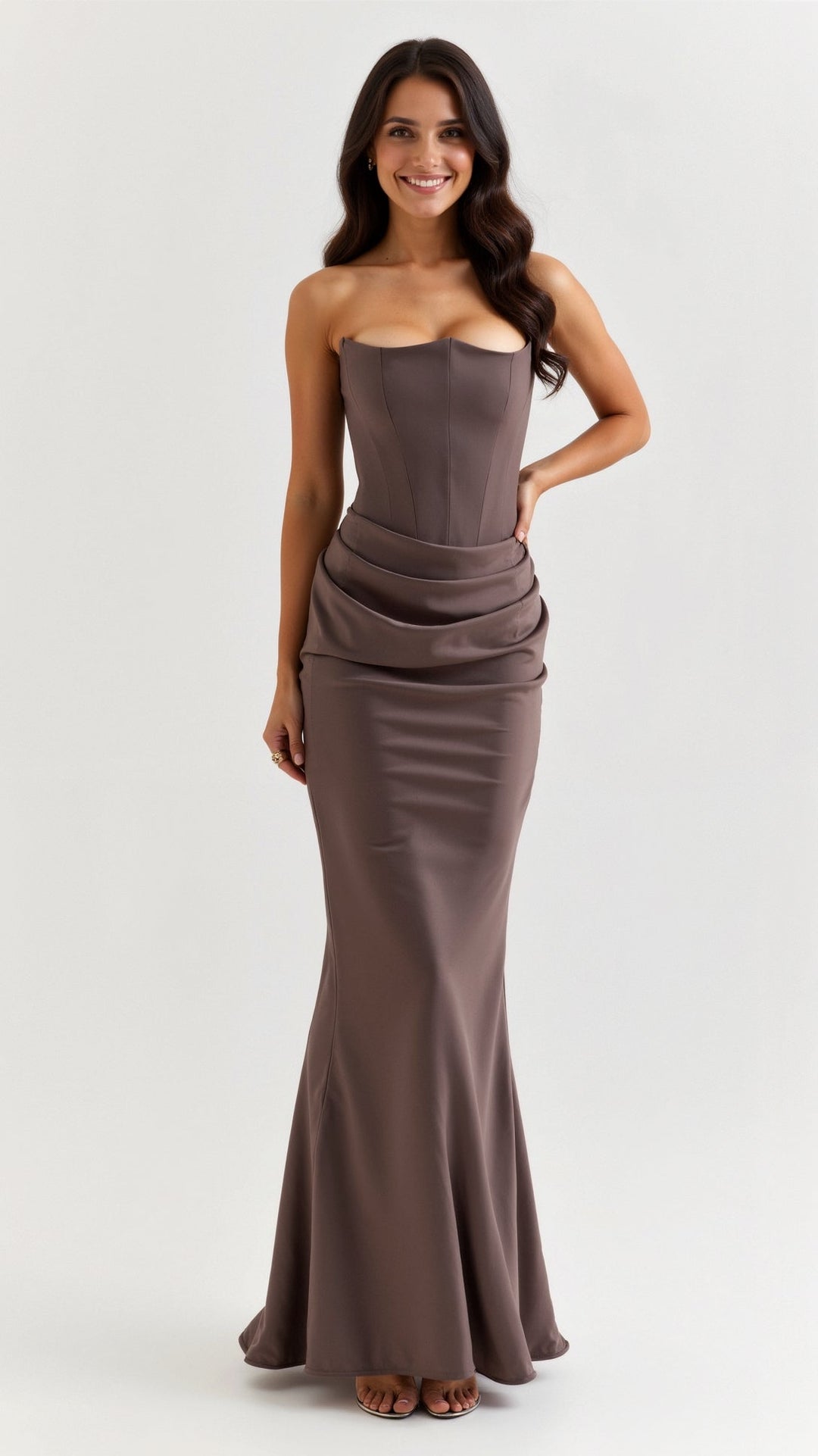 Ursule | Robe Longue avec Corsage
