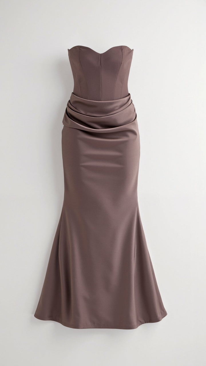 Ursule | Robe Longue avec Corsage