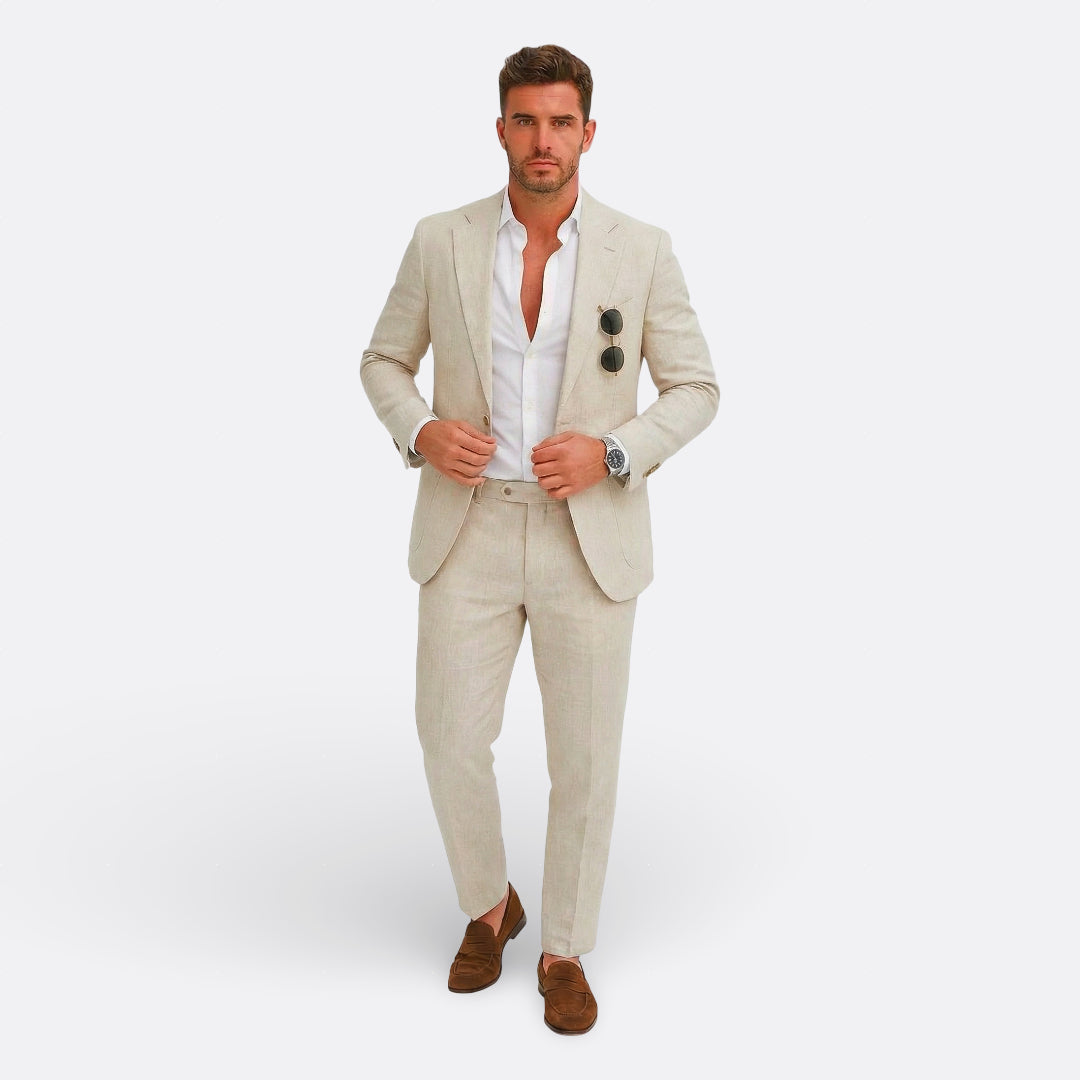 Zoé - Costume Formelle pour Hommes en Lin