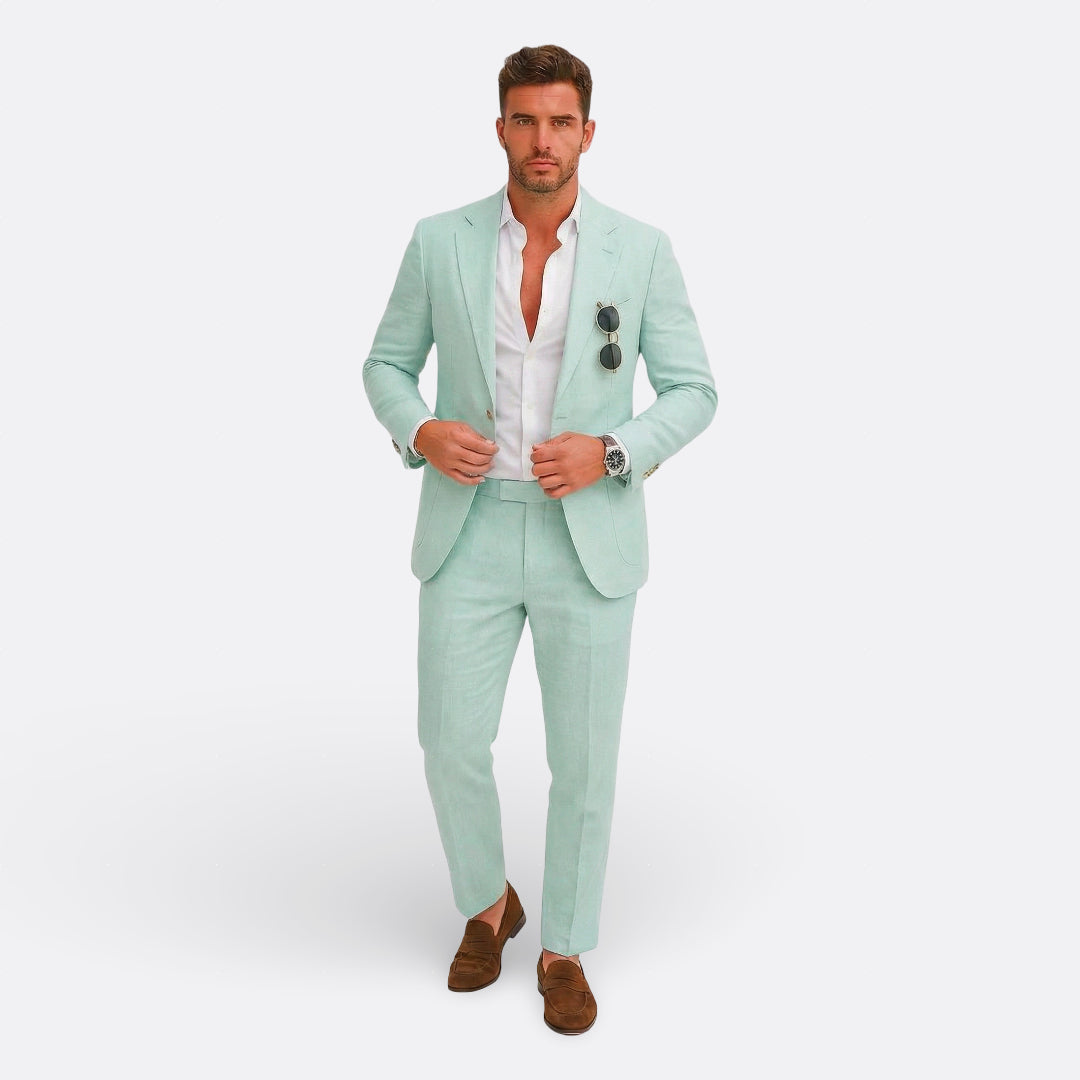 Zoé - Costume Formelle pour Hommes en Lin
