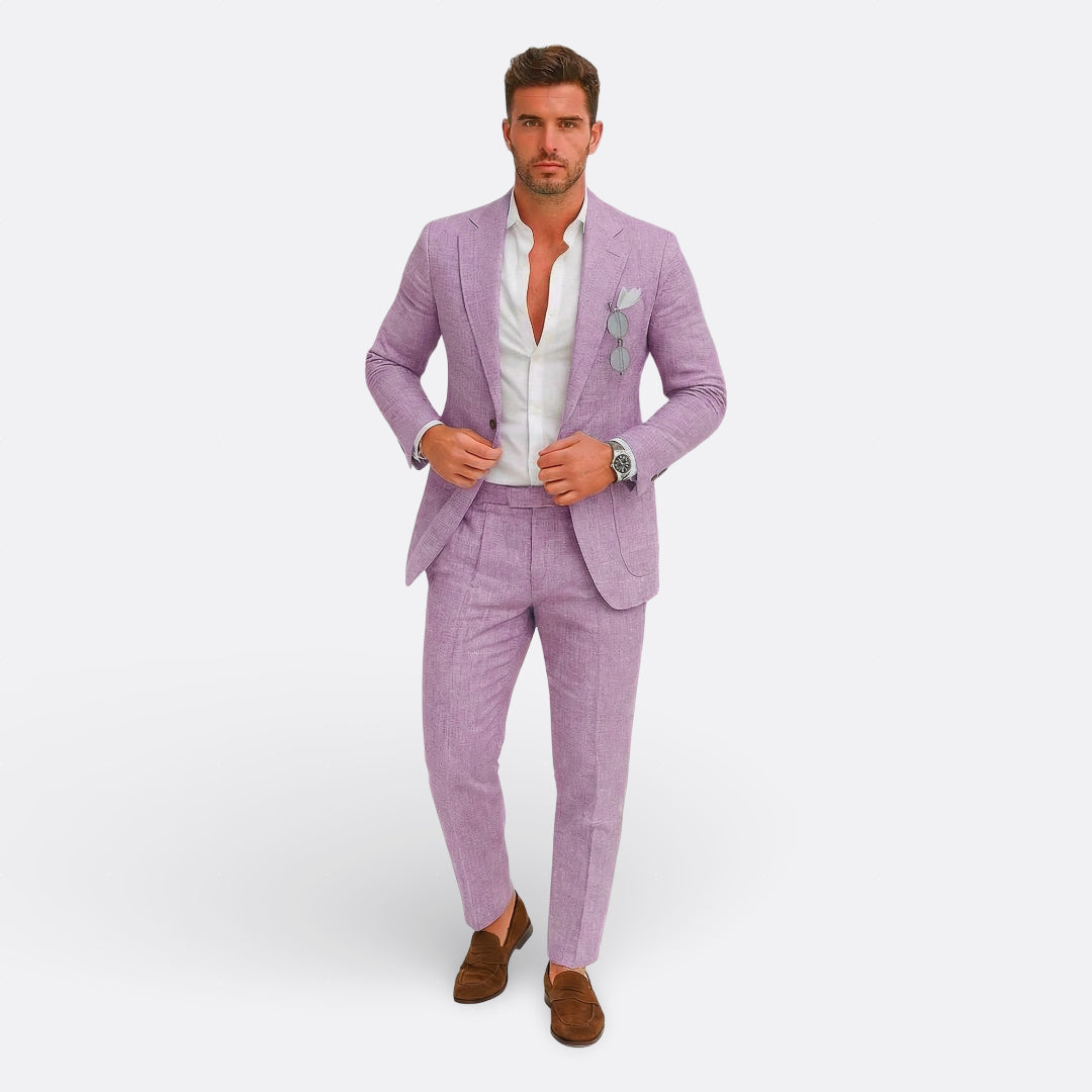 Zoé - Costume Formelle pour Hommes en Lin