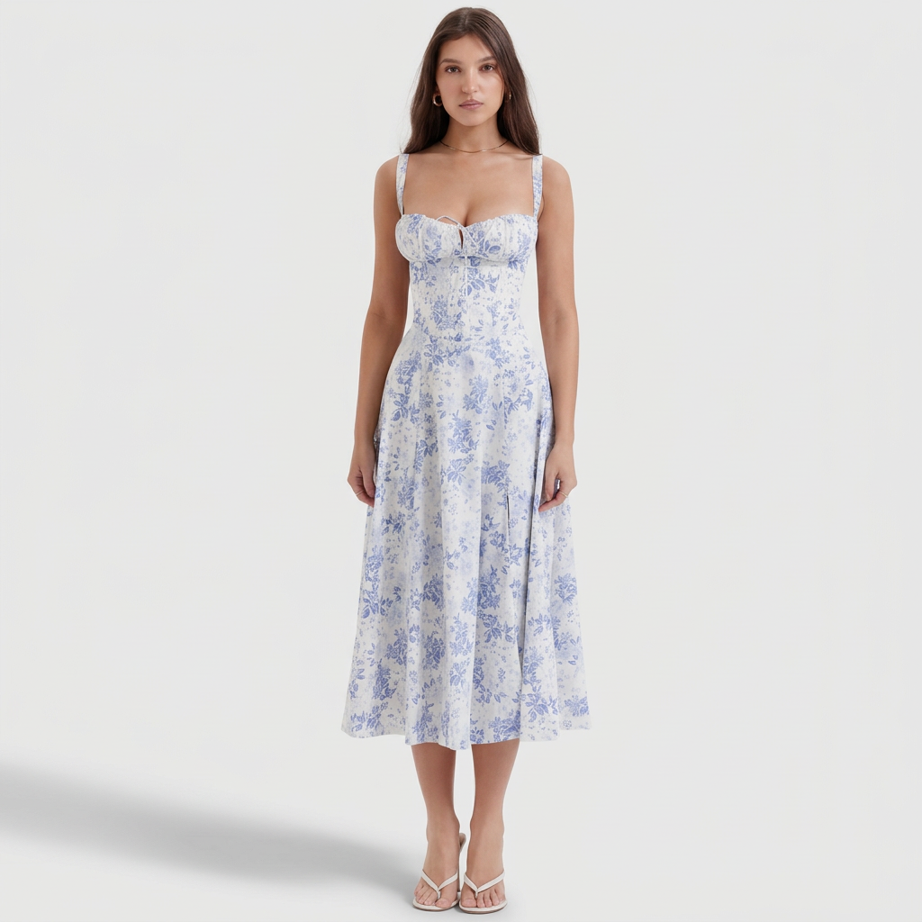 Marianne | Robe Maxi Élégante