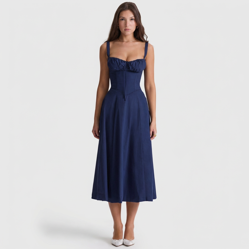 Marianne | Robe Maxi Élégante