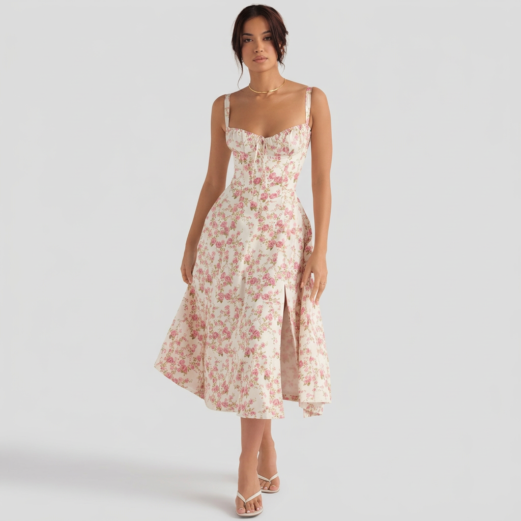 Marianne | Robe Maxi Élégante