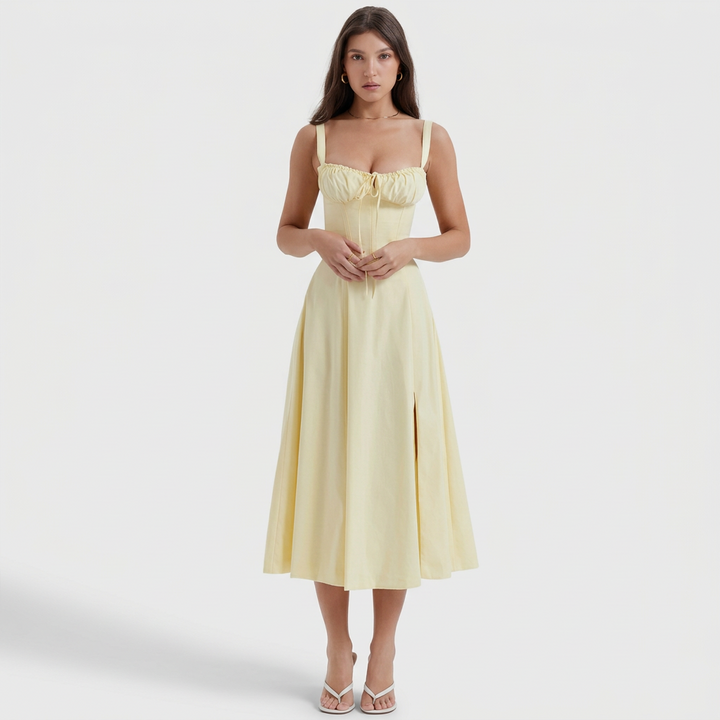 Marianne | Robe Maxi Élégante