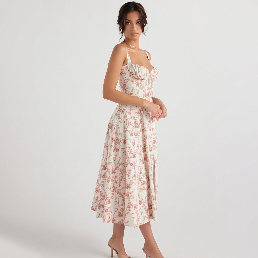 Marianne | Robe Maxi Élégante