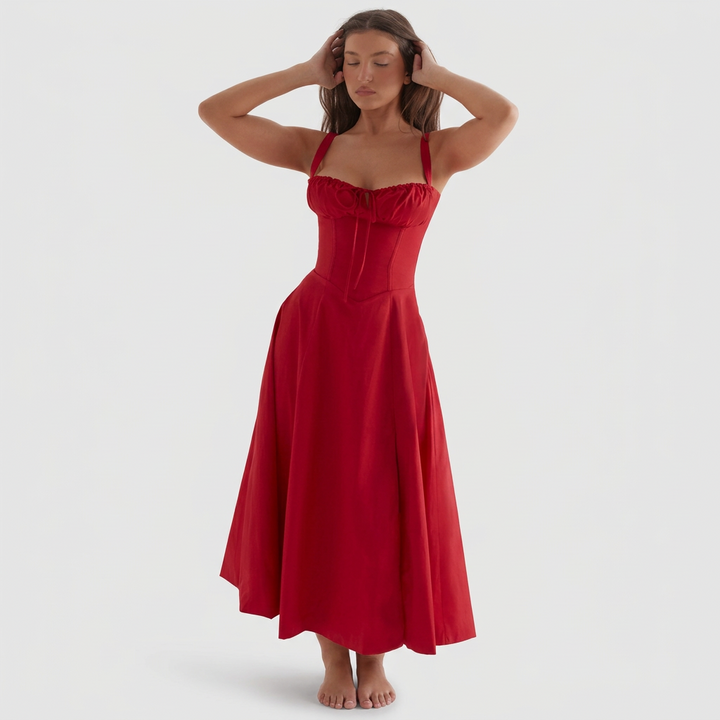 Marianne | Robe Maxi Élégante