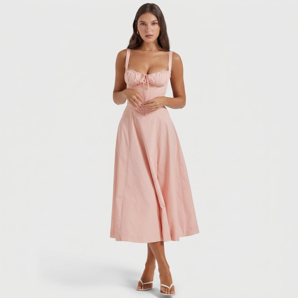 Marianne | Robe Maxi Élégante