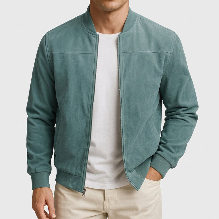 Edouard - Veste en Suède Légère