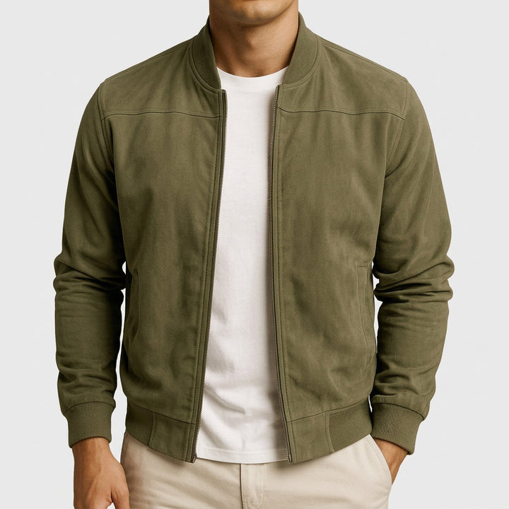 Edouard - Veste en Suède Légère