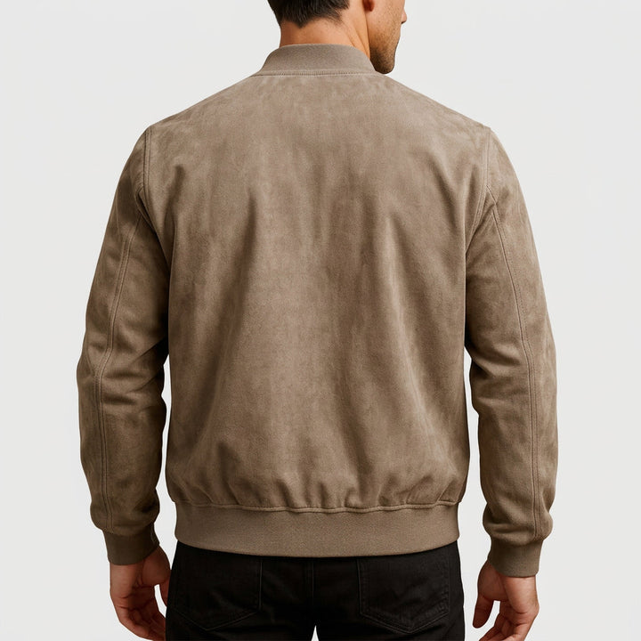 Edouard - Veste en Suède Légère