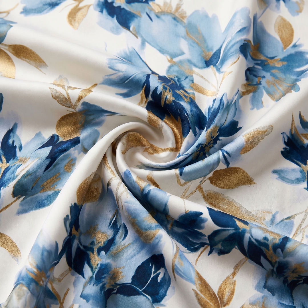 Julia | Robe Midi Croisée avec Imprimé Floral