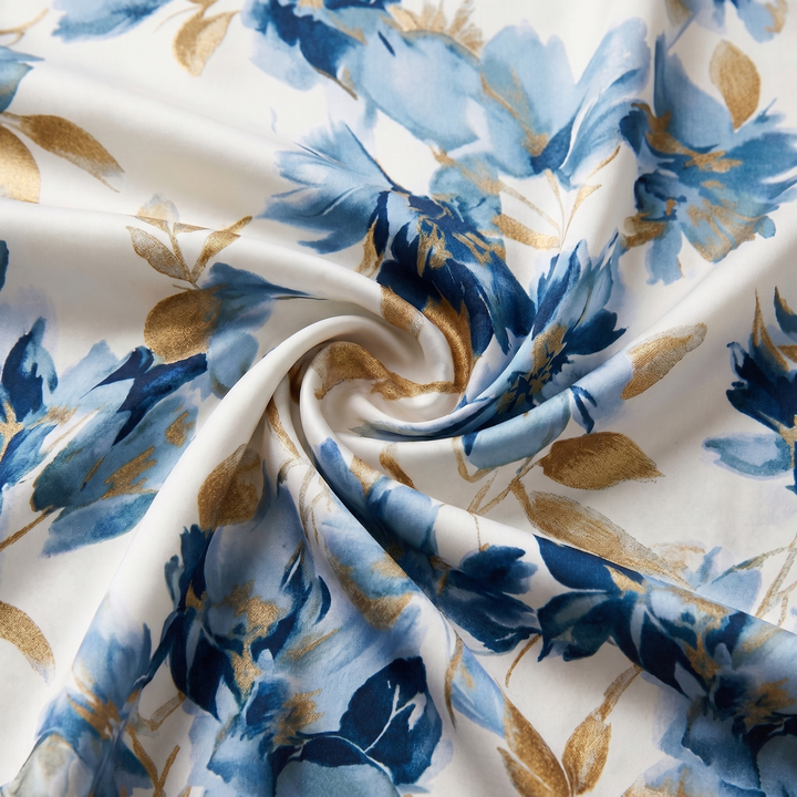 Julia | Robe Midi Croisée avec Imprimé Floral