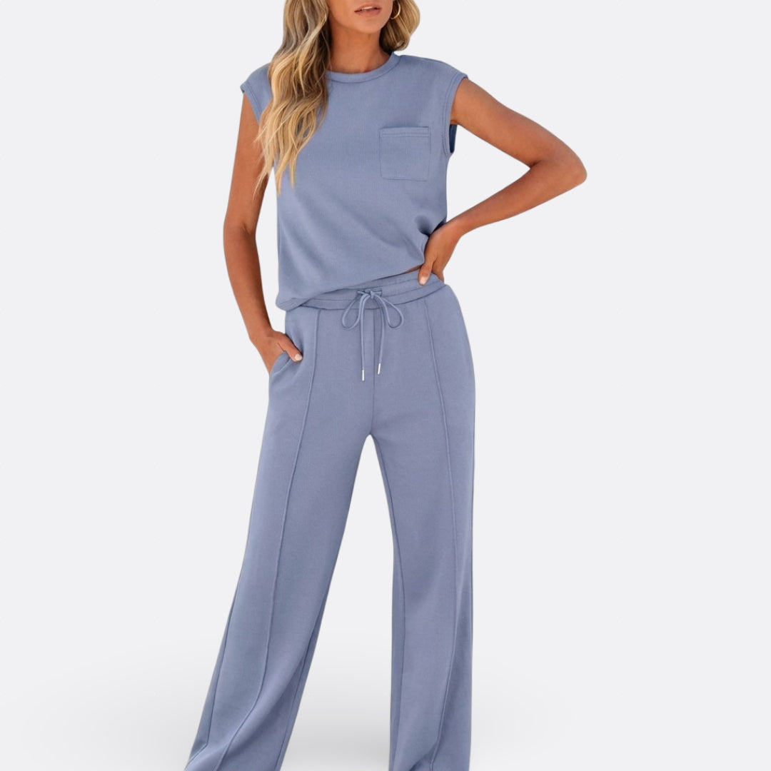 Eva - Ensemble Décontracté en Tissu Lounge Doux