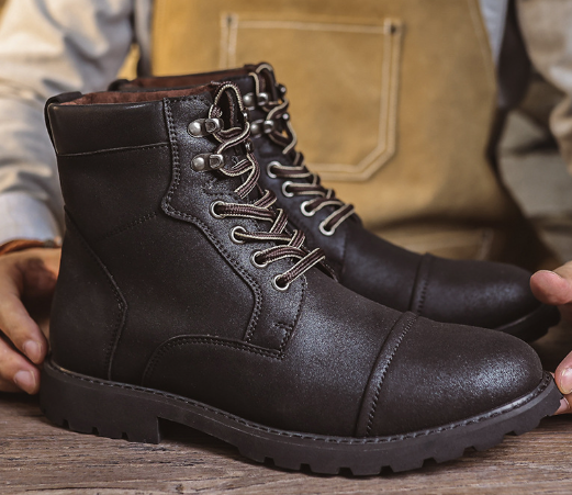 Nicolas - Bottes en Cuir Premium