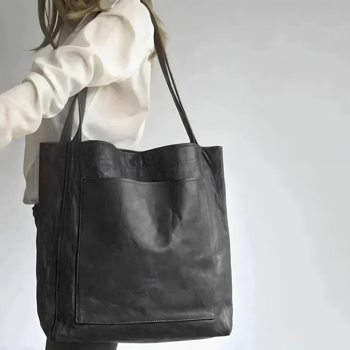 Caroline - Sac à bandoulière en cuir classique