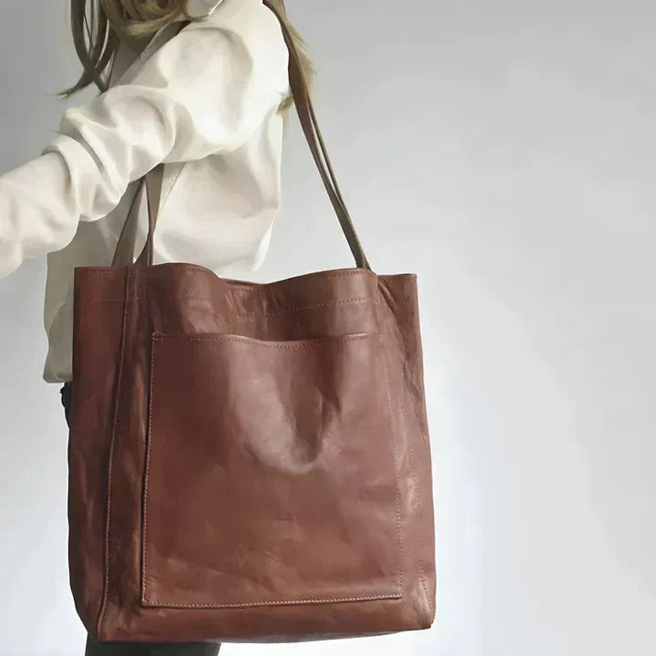 Caroline - Sac à bandoulière en cuir classique