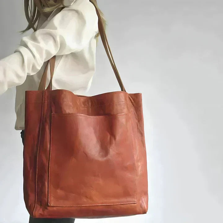 Caroline - Sac à bandoulière en cuir classique
