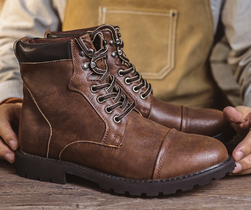 Nicolas - Bottes en Cuir Premium