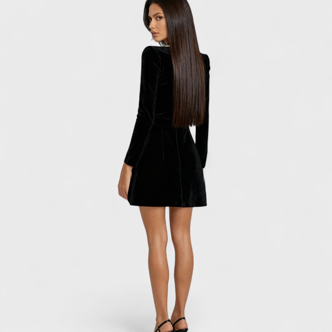 Gaëtane | Robe en Velours
