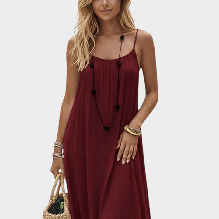 Caroline | ROBE D'ÉTÉ ÉLÉGANTE AVEC DÉCOUPE AU DOS