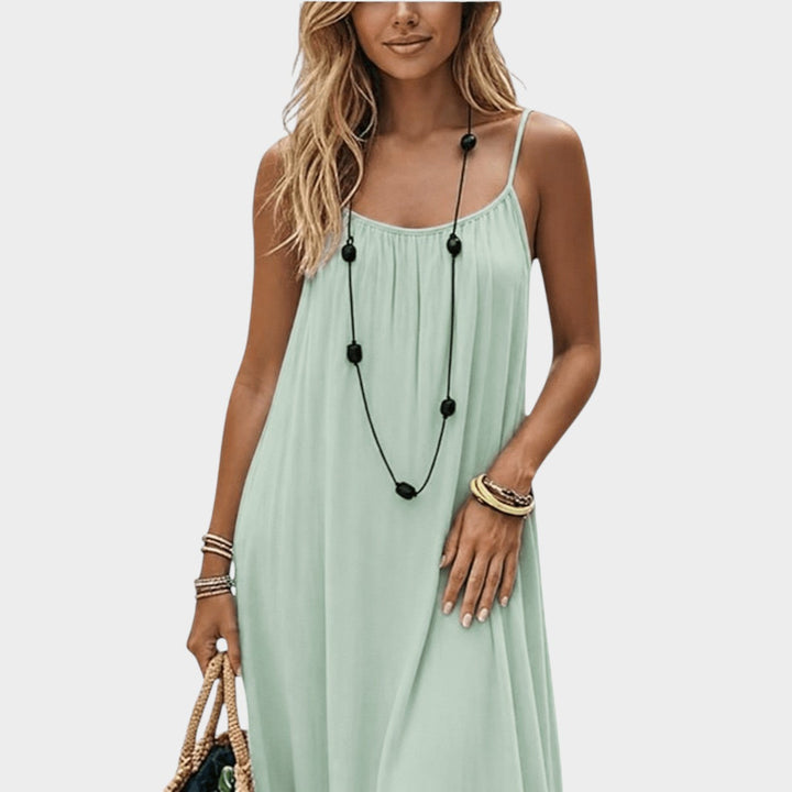 Caroline | ROBE D'ÉTÉ ÉLÉGANTE AVEC DÉCOUPE AU DOS