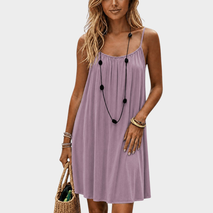 Caroline | ROBE D'ÉTÉ ÉLÉGANTE AVEC DÉCOUPE AU DOS