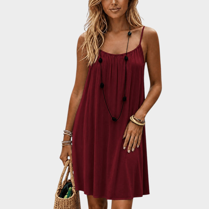 Caroline | ROBE D'ÉTÉ ÉLÉGANTE AVEC DÉCOUPE AU DOS