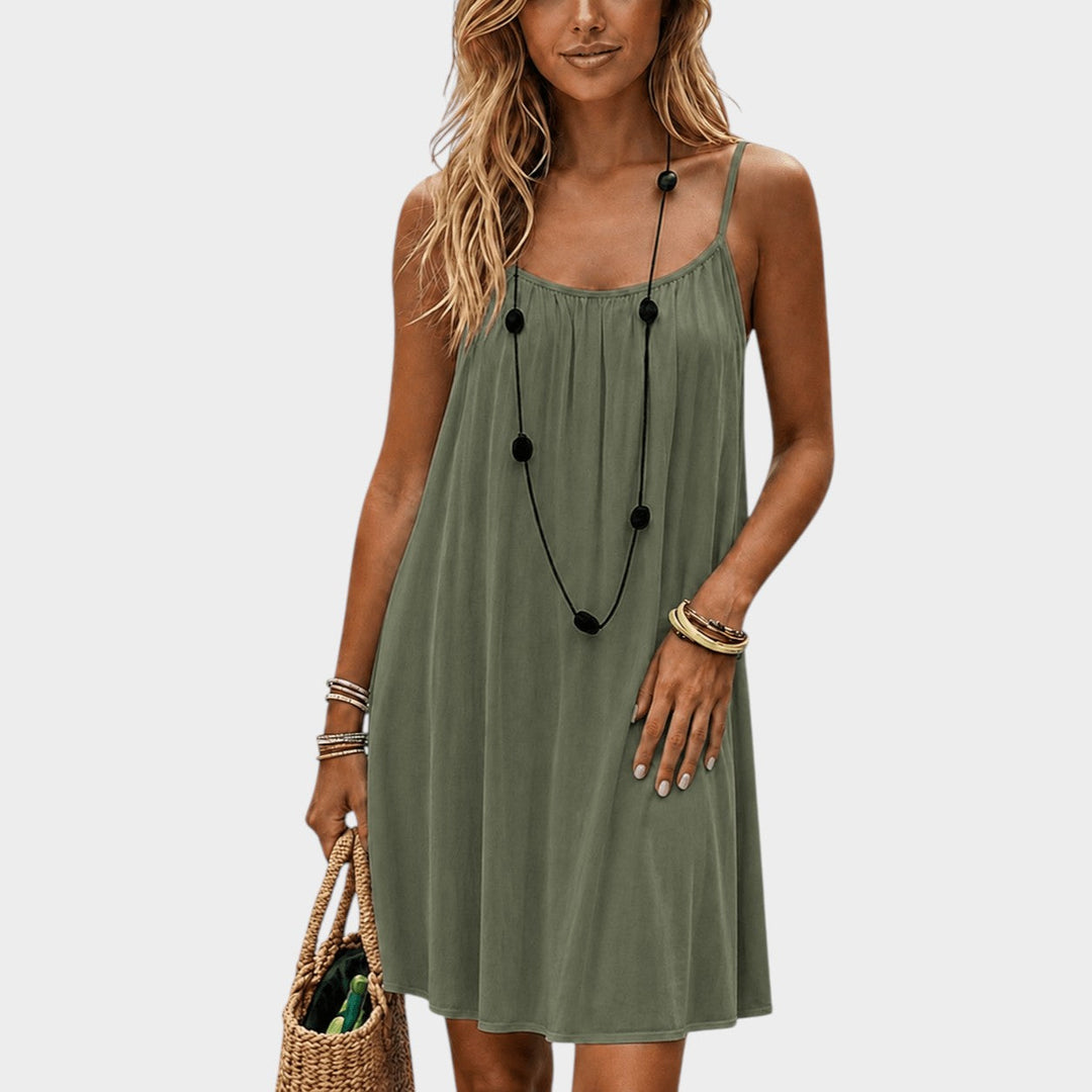 Caroline | ROBE D'ÉTÉ ÉLÉGANTE AVEC DÉCOUPE AU DOS