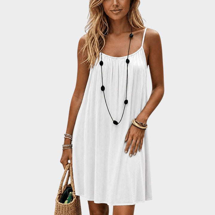 Caroline | ROBE D'ÉTÉ ÉLÉGANTE AVEC DÉCOUPE AU DOS