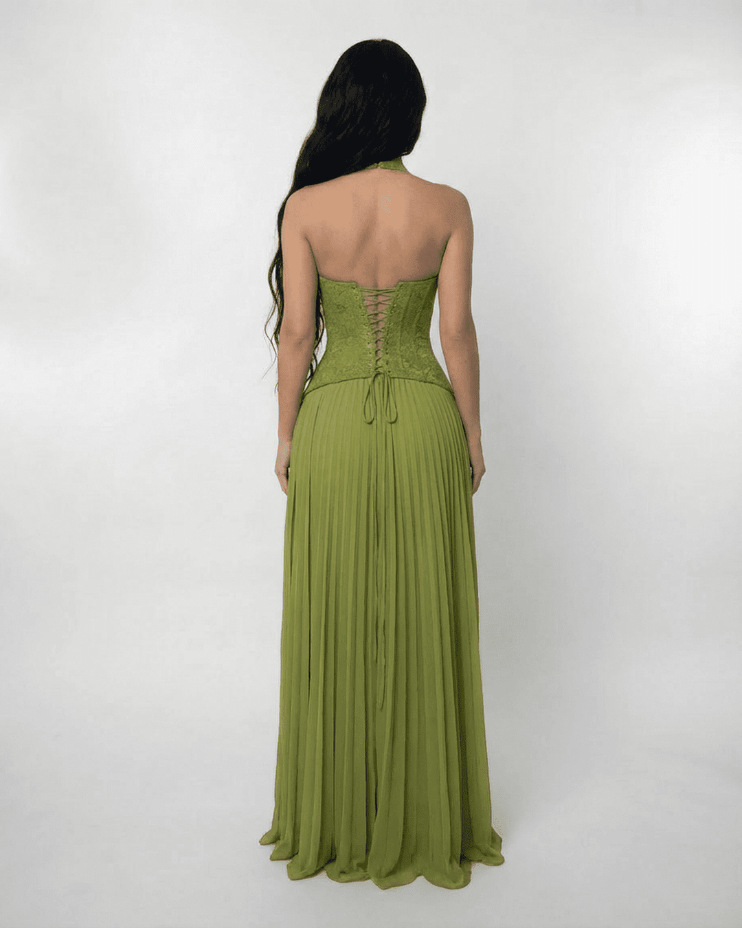 Geneviève | Robe Maxi Verdante