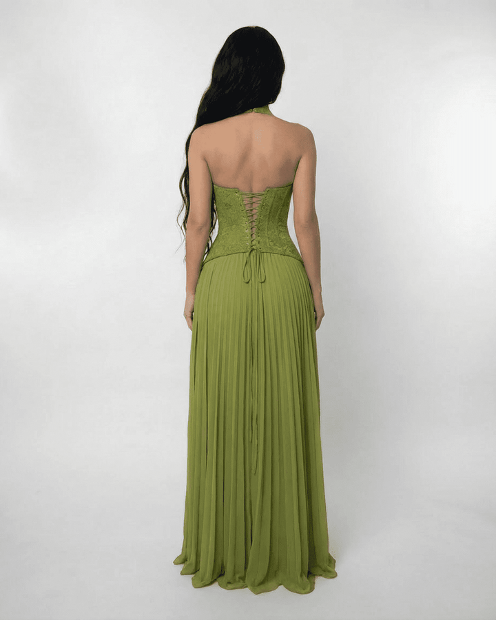Geneviève | Robe Maxi Verdante
