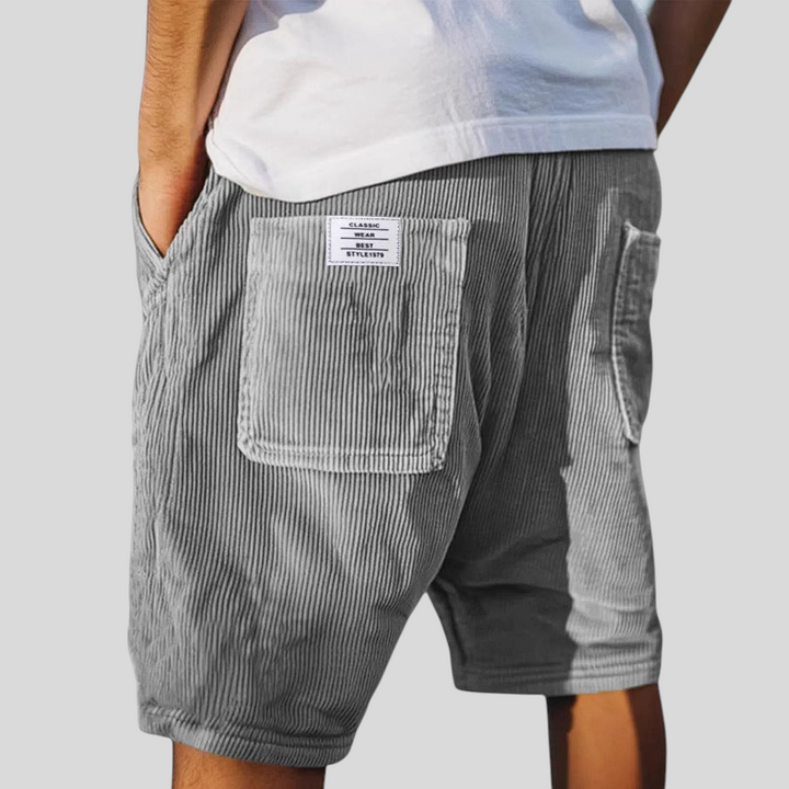 Mathieu - Shorts en Velours Élégants