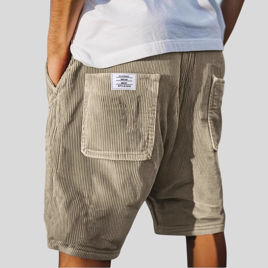 Mathieu - Shorts en Velours Élégants