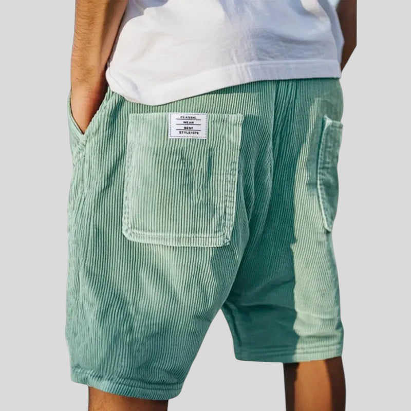 Mathieu - Shorts en Velours Élégants