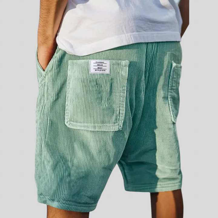 Mathieu - Shorts en Velours Élégants