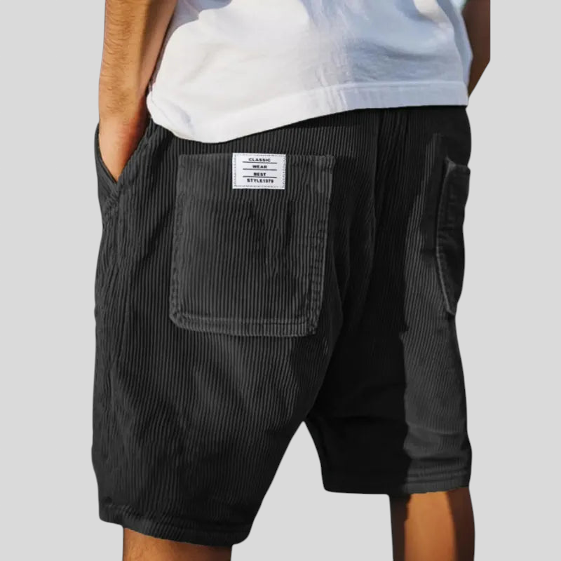 Mathieu - Shorts en Velours Élégants